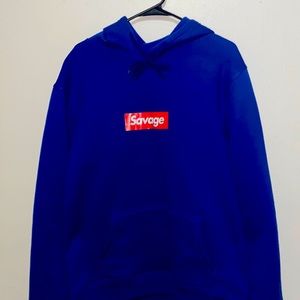 Savage Supreme Logo Hoodie